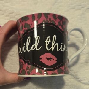 Wild Thing Pink and Black Mug